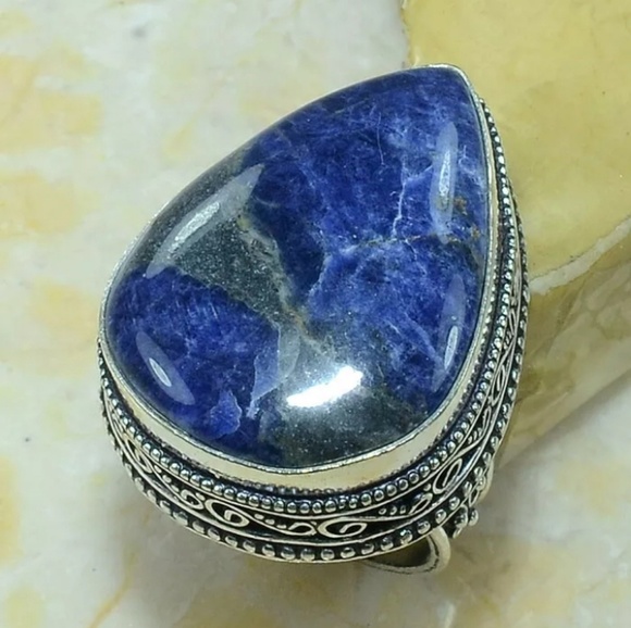 New Botswana Agate Silver Ring. - Picture 1 of 1